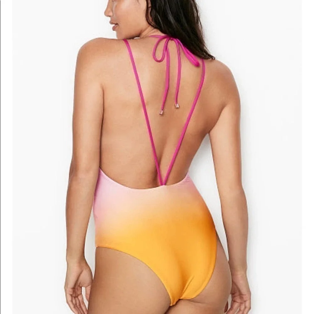 VICTORIA'S SECRET V-Plunge One-piece Swimsuit Size XSmall New​